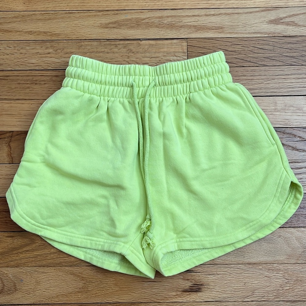 Lime Green Shorts